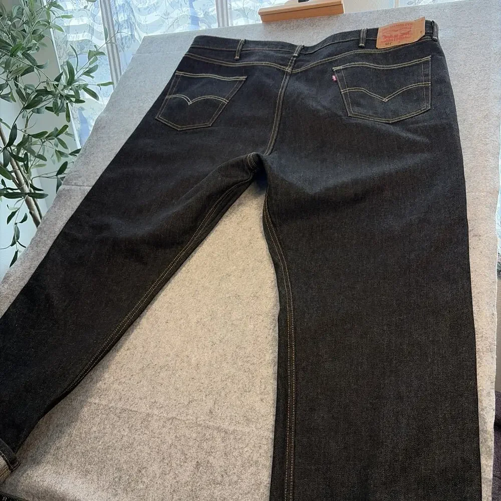 levis 501 original fit selvedge jeans 48x32